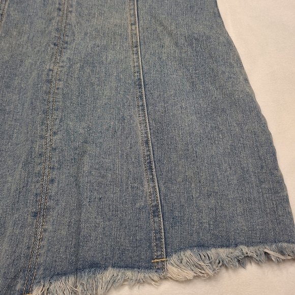 Cider Strapless Denim Dress - Picture 7 of 16